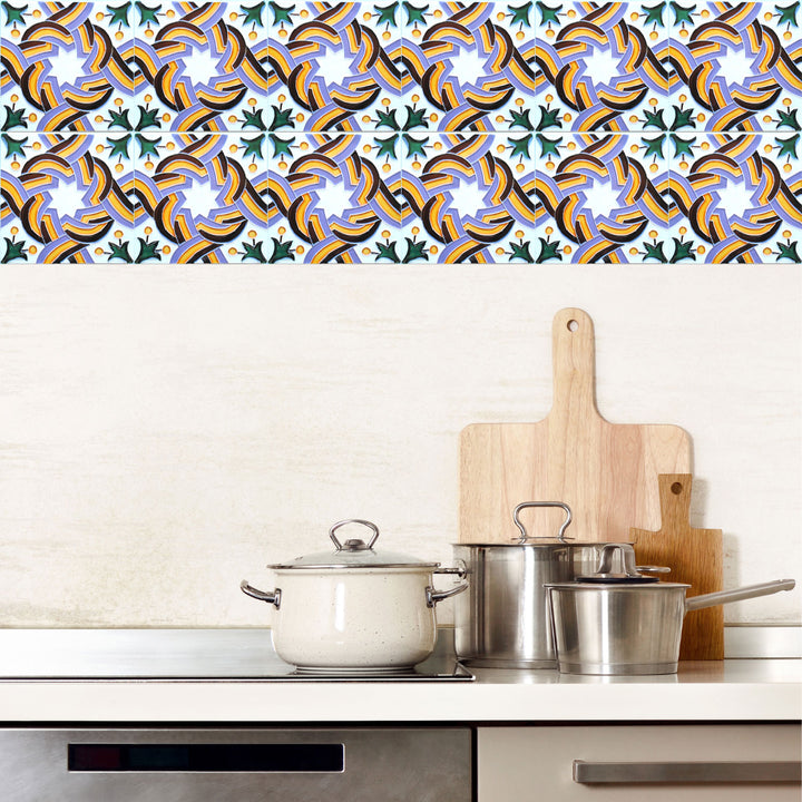 Decorative Hand Painted Portuguese Ceramic Tiles