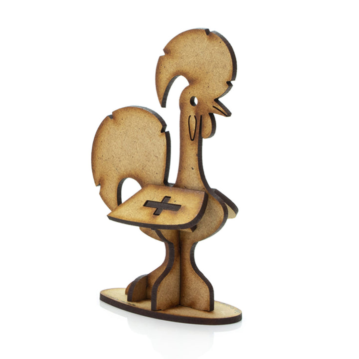 Traditional Portuguese Rooster DIY Wooden 3D Puzzle for Adults