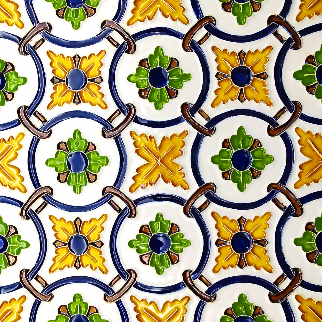 Hand painted Portuguese Ceramic Tile Square Trivet
