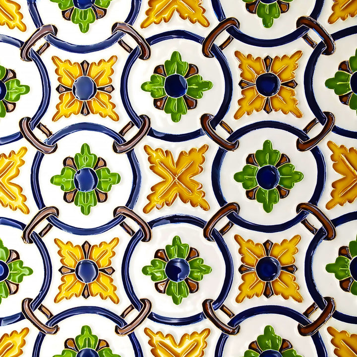 Hand painted Portuguese Ceramic Tile Square Trivet