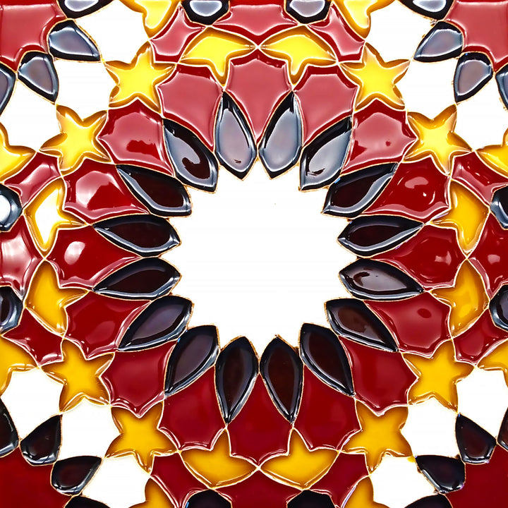 Hand painted Portuguese Ceramic Tile Square Trivet