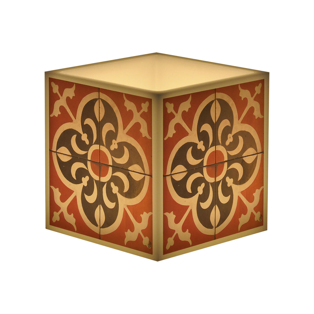 Candle In Handmade Portuguese Tiles Decorative Lantern Candlelight Holder Made in Portugal