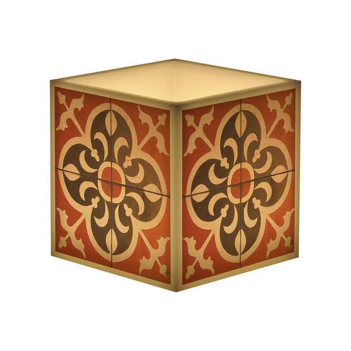 Candle In Handmade Portuguese Tiles Decorative Lantern Candlelight Holder Made in Portugal