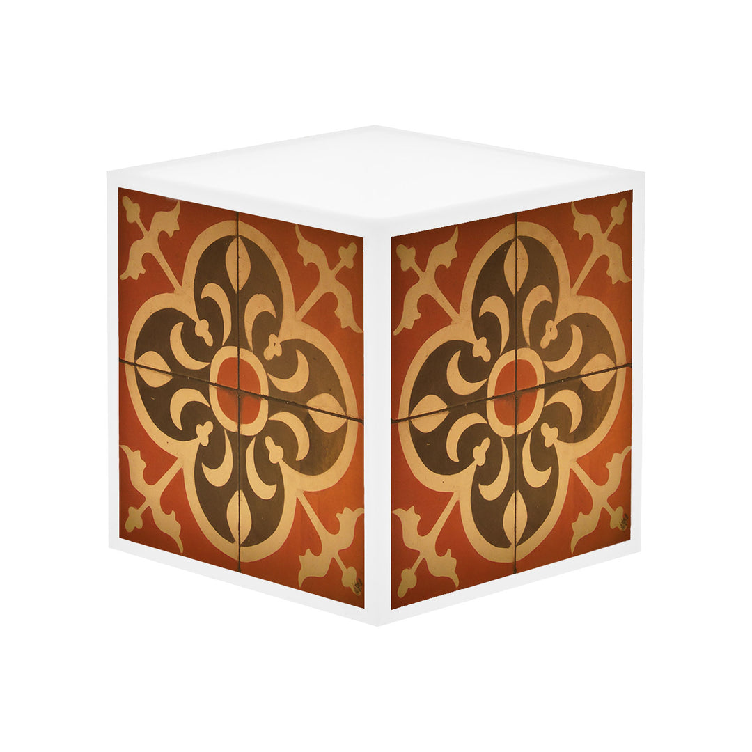 Candle In Handmade Portuguese Tiles Decorative Lantern Candlelight Holder Made in Portugal