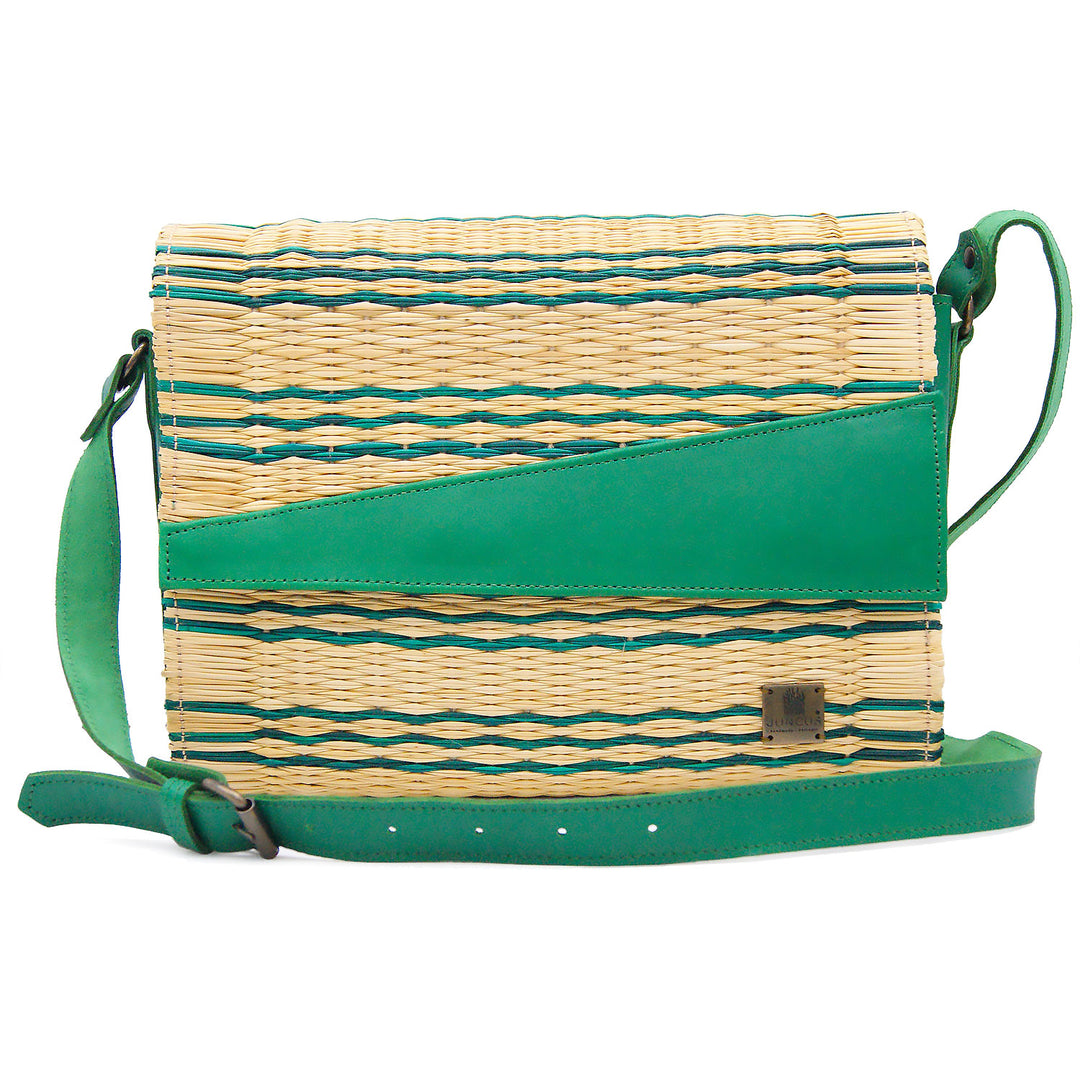 Handmade Wicker Vegan Straw Basket Bag for Women Made in Portugal