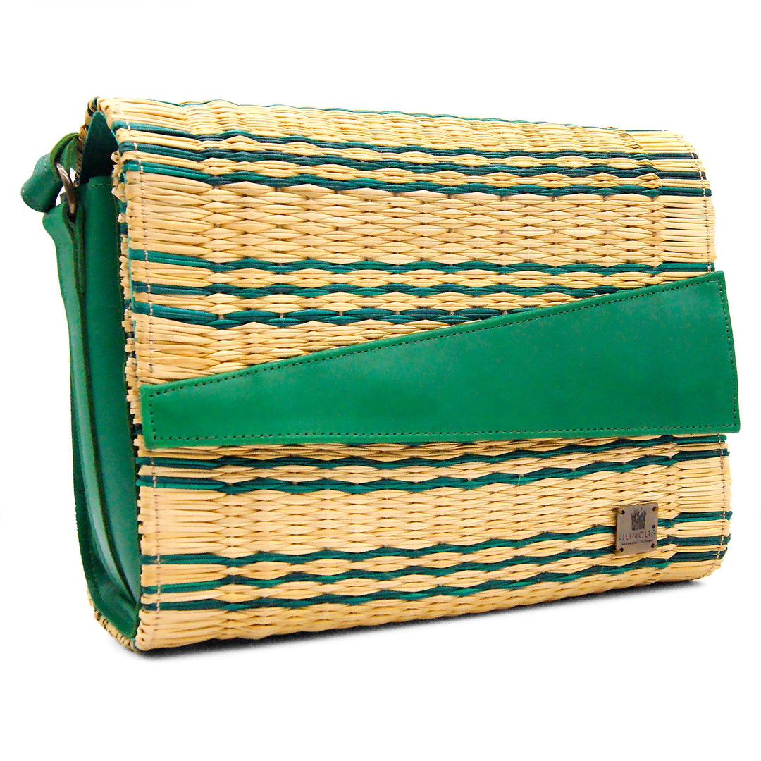 Handmade Wicker Vegan Straw Basket Bag for Women Made in Portugal