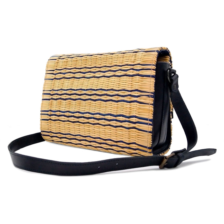 Handmade Wicker Vegan Straw Basket Bag for Women Made in Portugal
