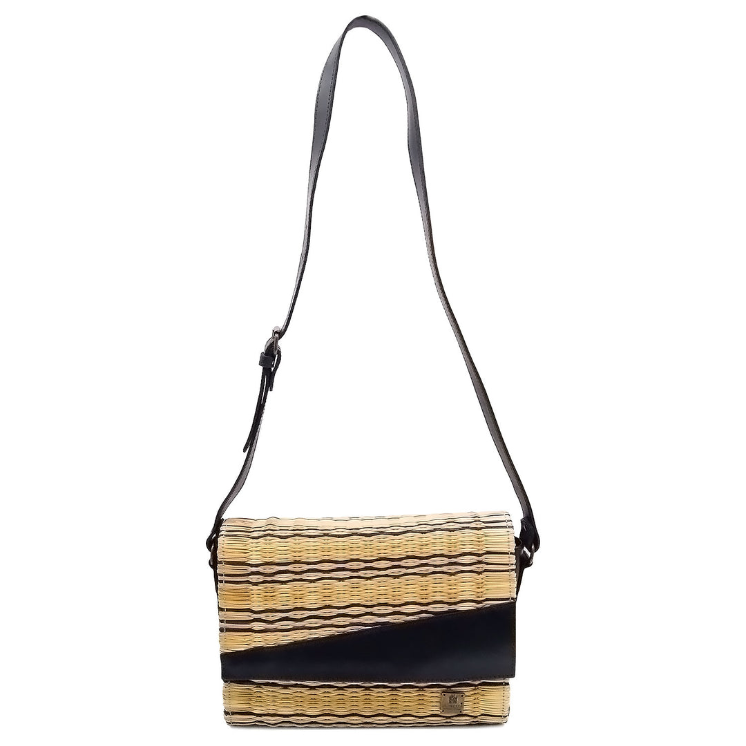 Handmade Wicker Vegan Straw Basket Bag for Women Made in Portugal