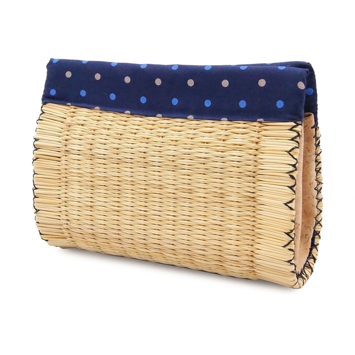 Handmade Wicker Vegan Straw Basket Clutch for Women