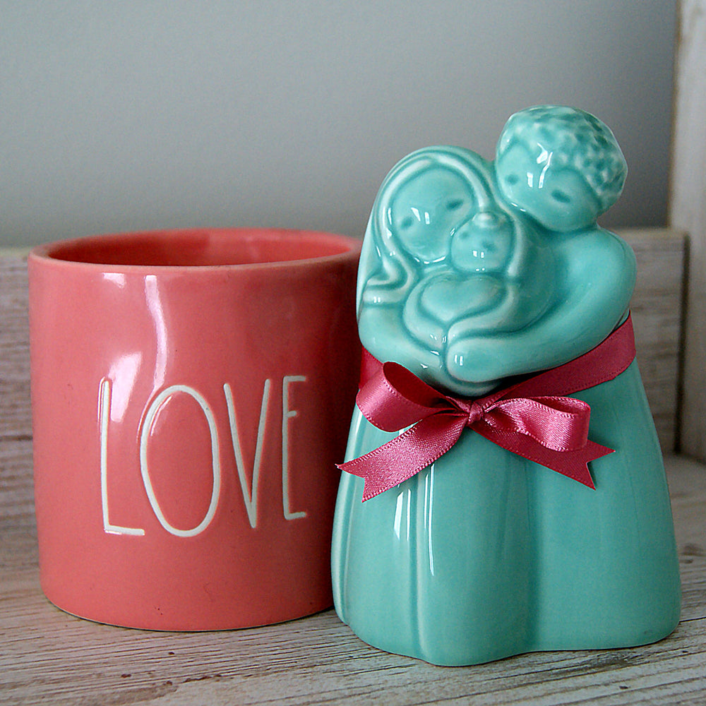 There cannot be any happier occasion that welcoming this bundle of joy. When you offer My Family ceramic figurine, you will not only be giving a beautiful decorative piece, but you will also be presenting the other person with the most precious gift of all, memories.