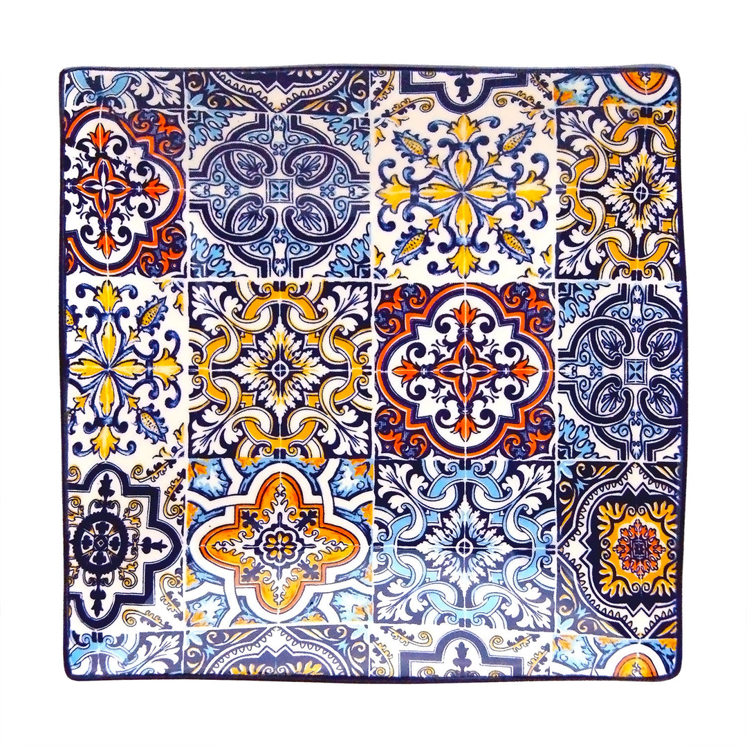 Portuguese Pottery Alcobaça Ceramic Small Serving Dish - Set of 2