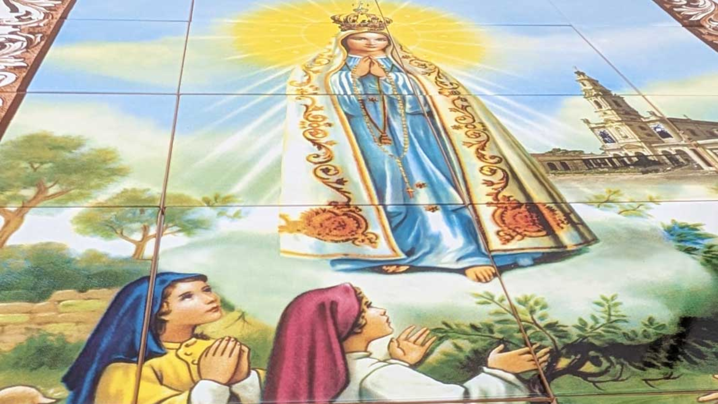 Religious Ceramic Tile Panels