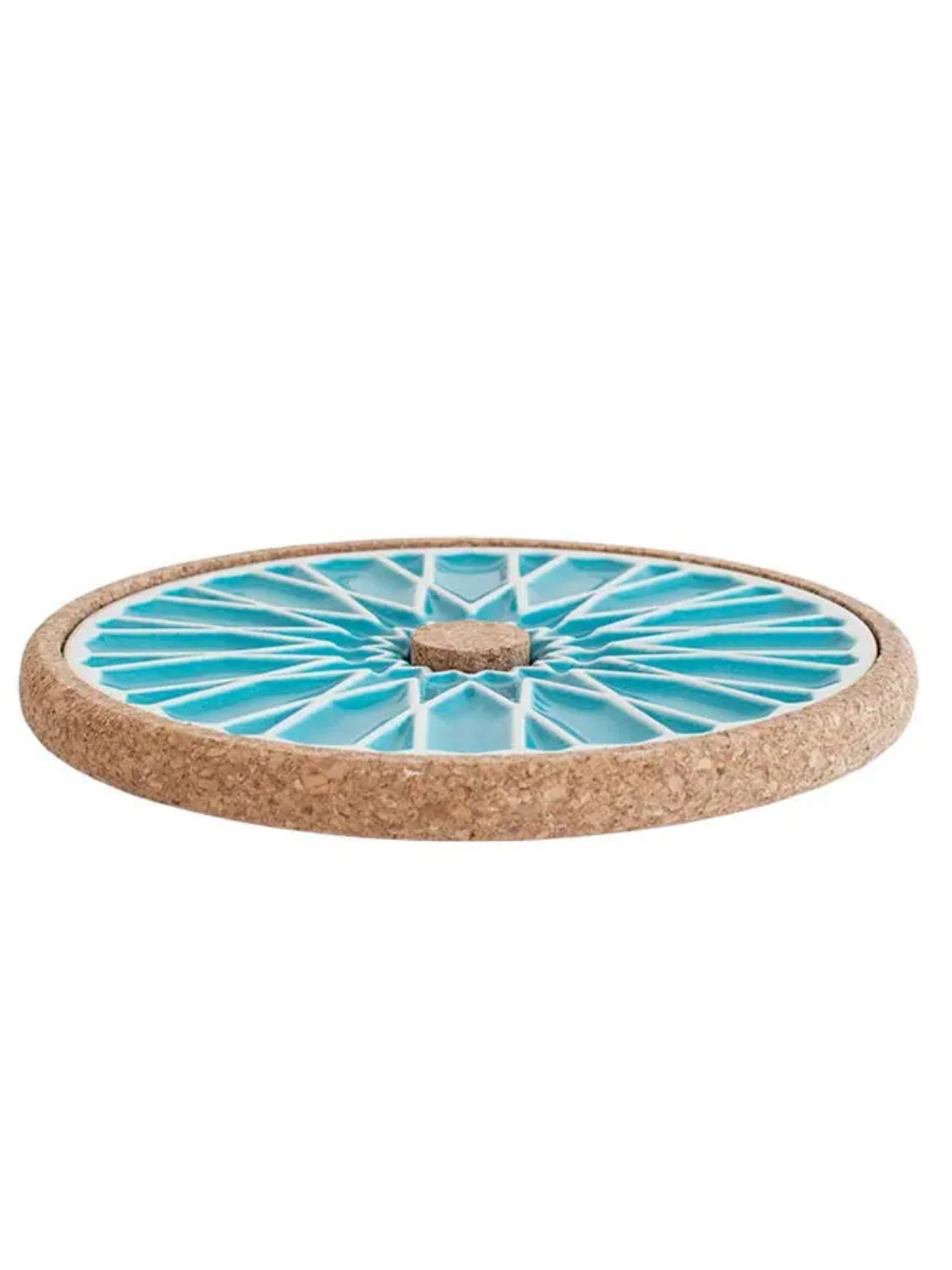 Alicatos Ceramic Trivet with Cork Base