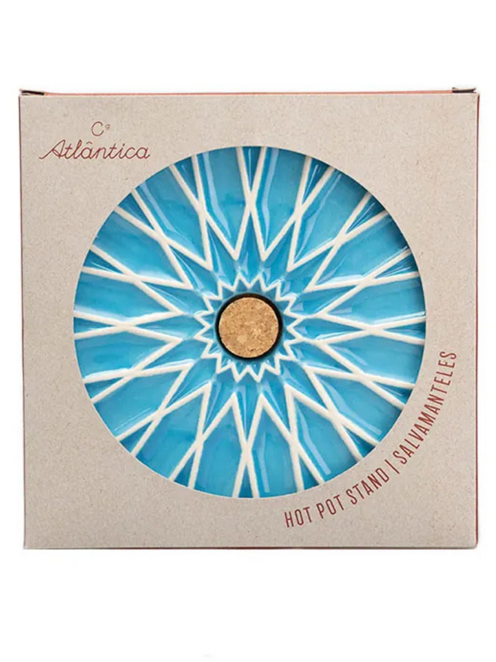 Alicatos Ceramic Trivet with Cork Base