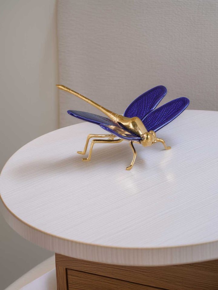 Hand-Painted Decorative Dragonfly