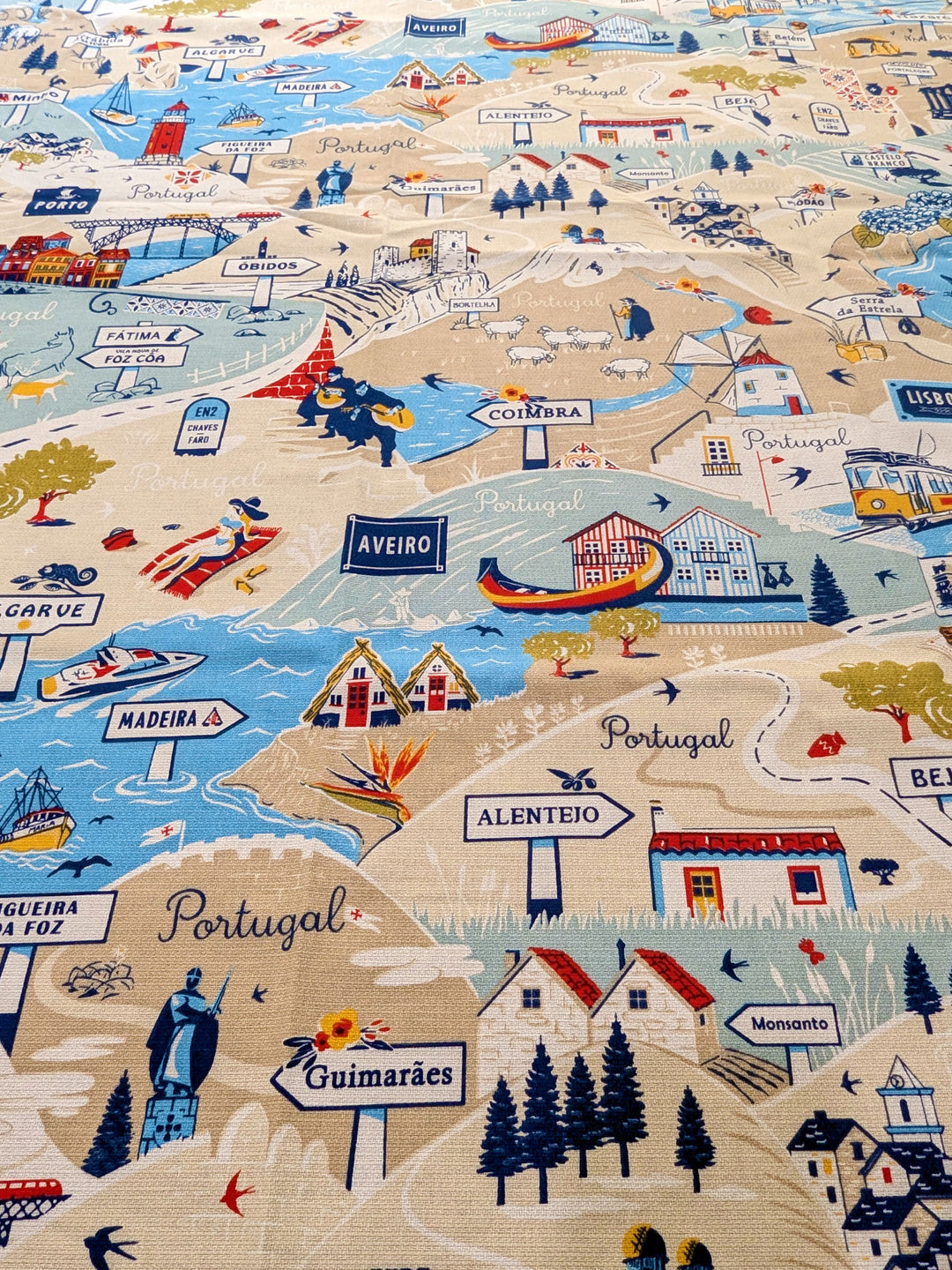 Portuguese Tablecloth - Paths of Portugal Collection