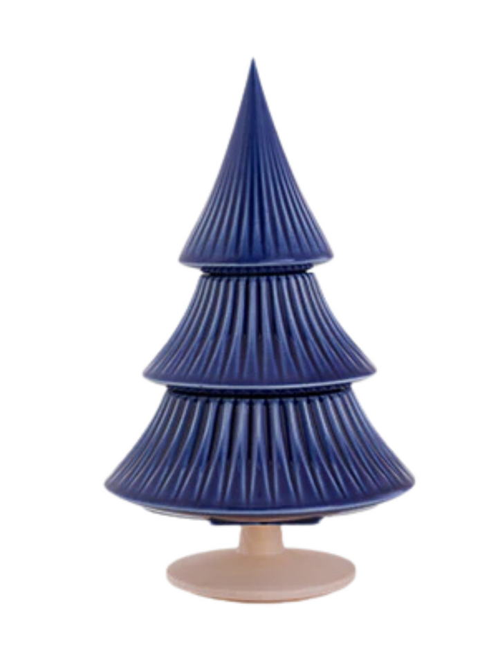 Handmade Portuguese Ceramic Christmas Tree Box Set