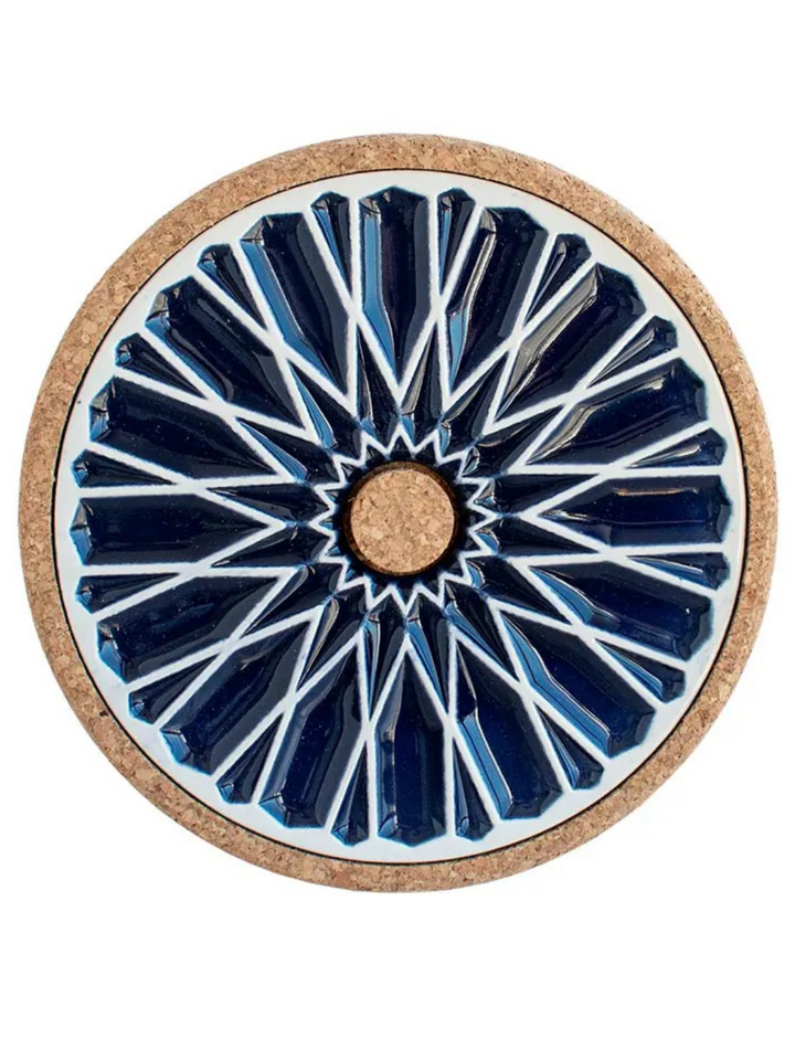 Alicatos Ceramic Trivet with Cork Base