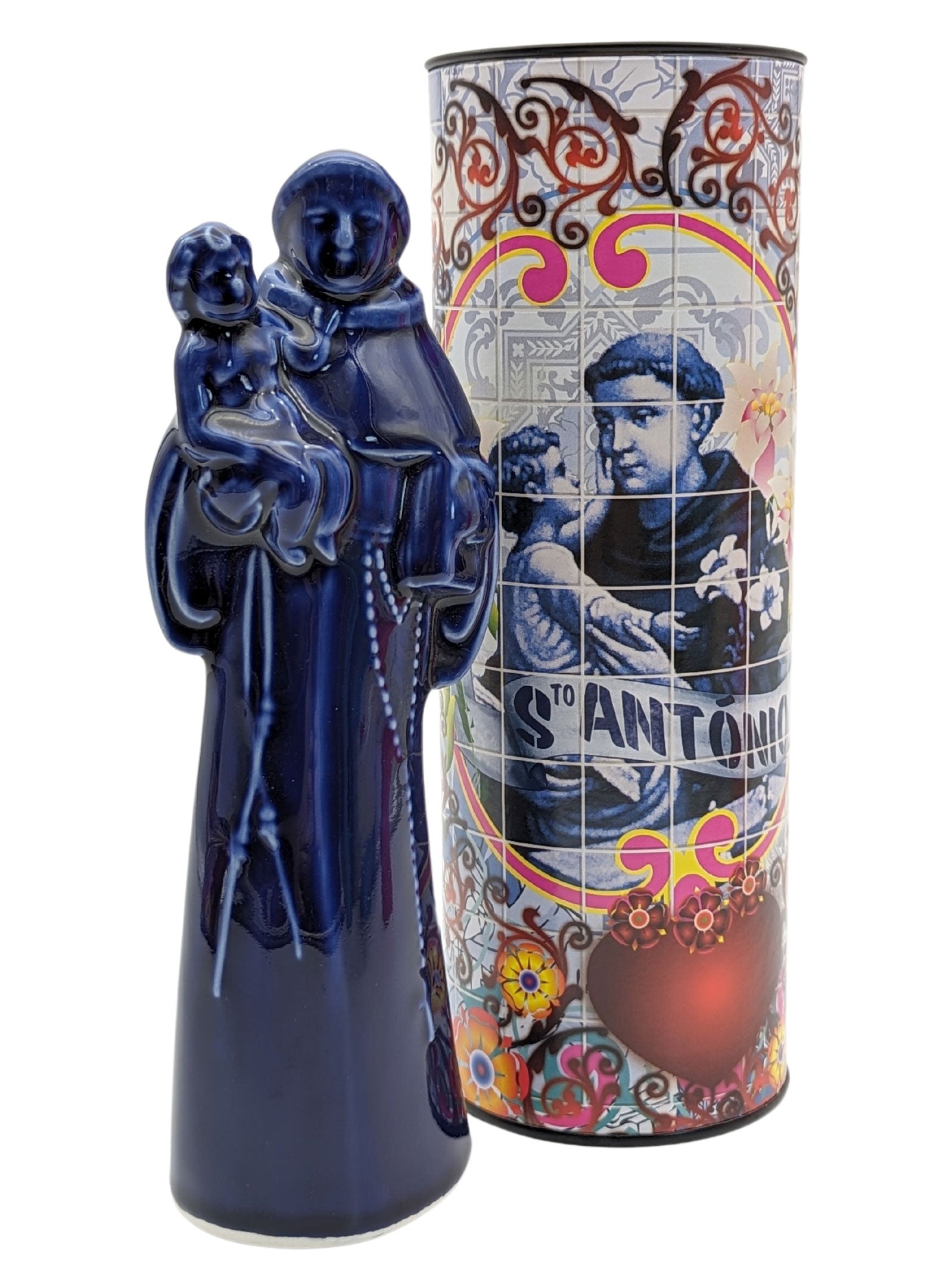 Handcrafted Ceramic Saint Anthony of Lisbon Figurine - Various