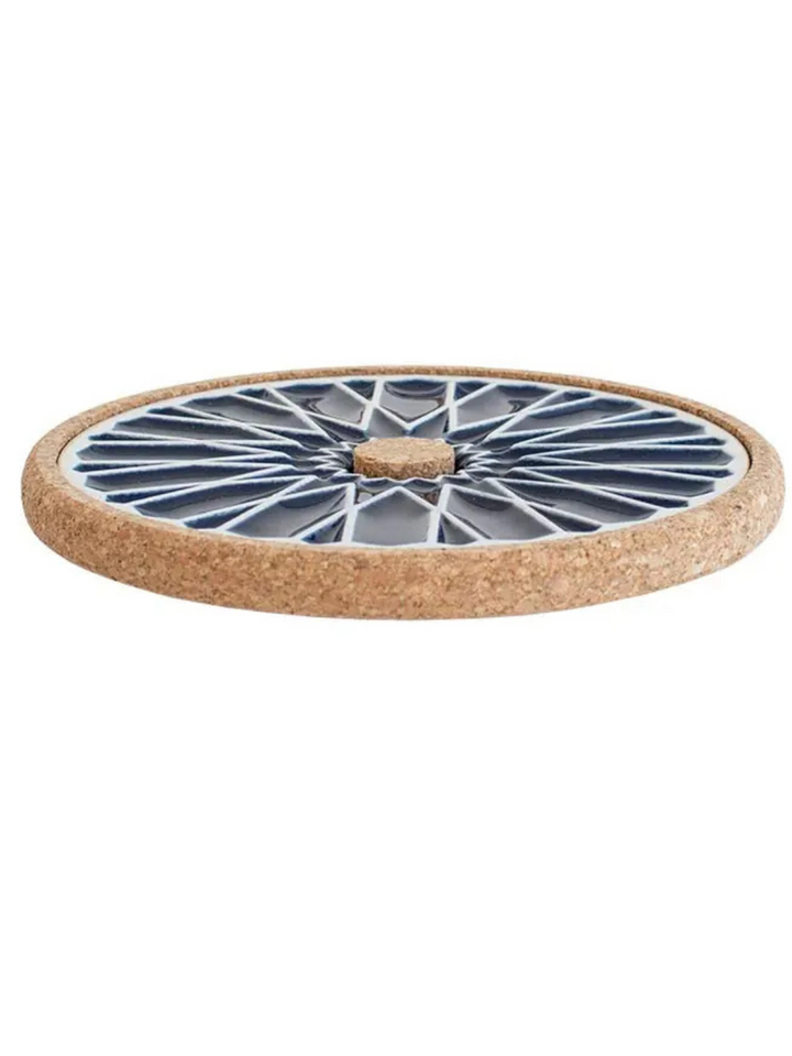 Alicatos Ceramic Trivet with Cork Base