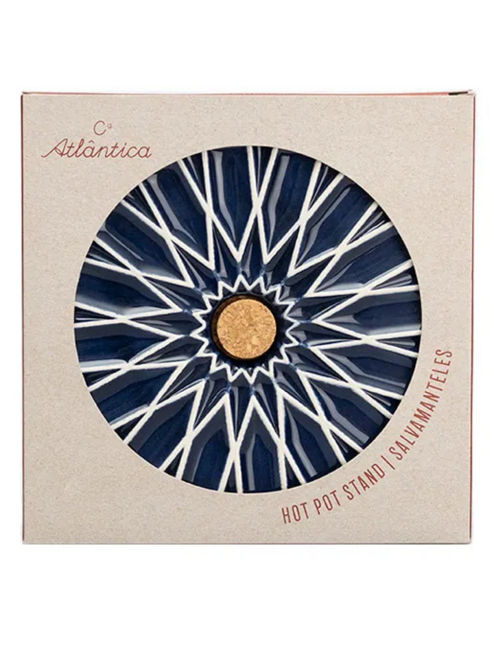 Alicatos Ceramic Trivet with Cork Base