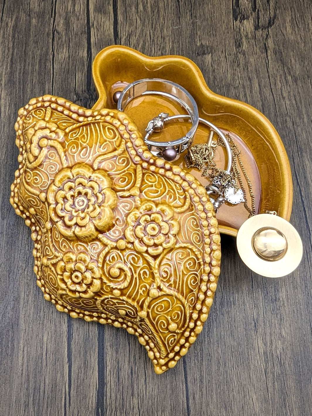 Viana’s Heart Decorative Jewelry Box