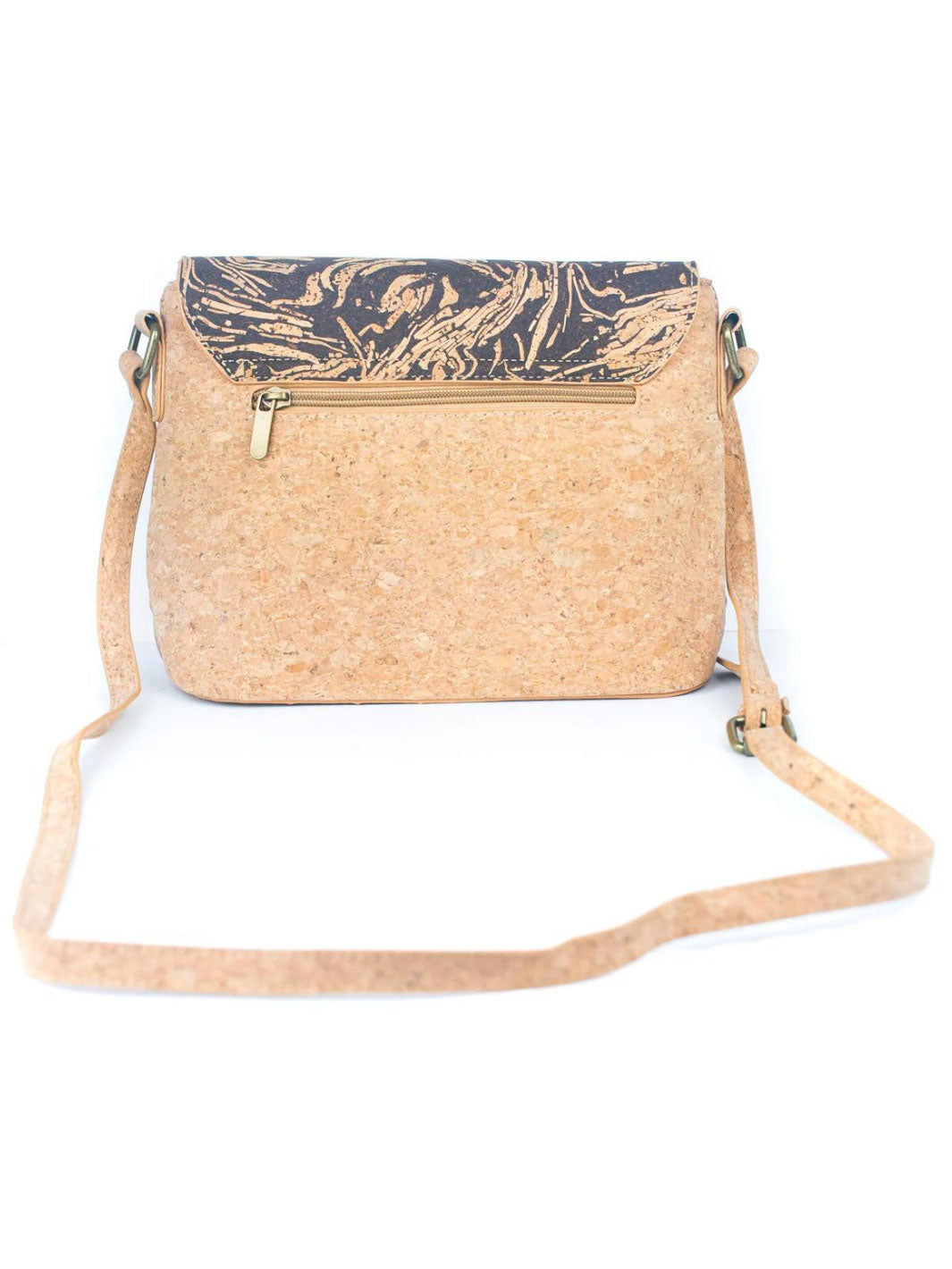 Printed Handmade Natural Portuguese Cork Crossbody