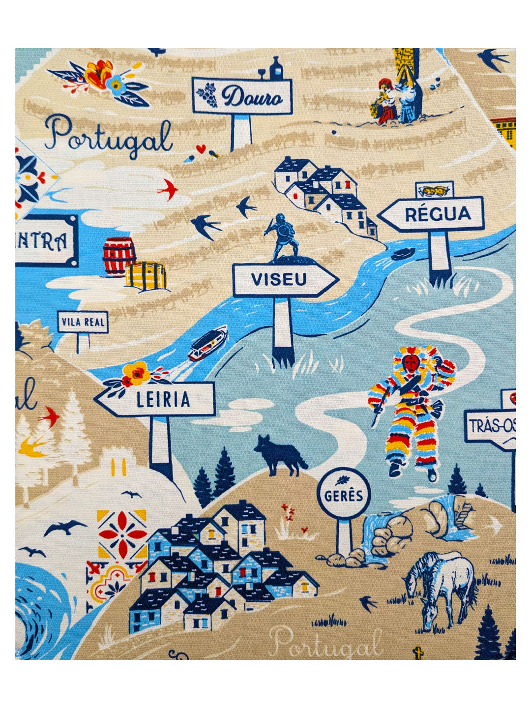 Portuguese Tablecloth - Paths of Portugal Collection