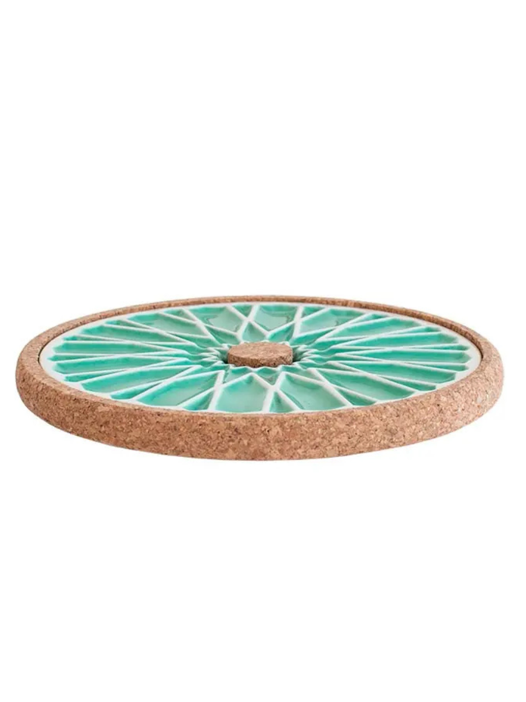 Alicatos Ceramic Trivet with Cork Base