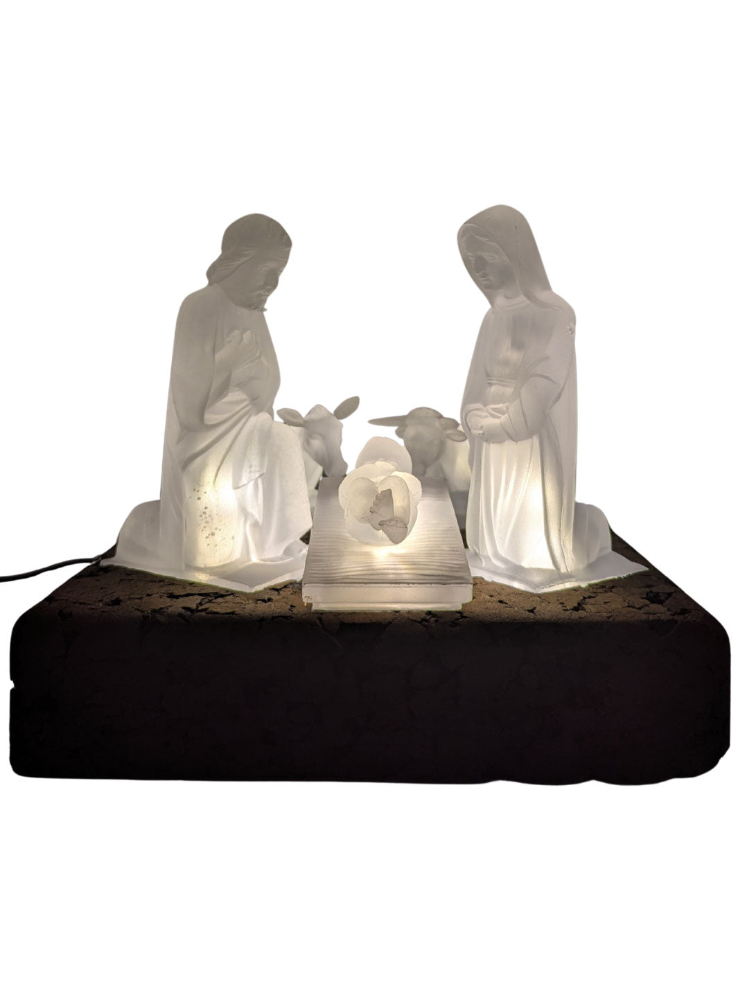 Electric Traditional Portuguese Nativity Scene Set of 5 Pieces