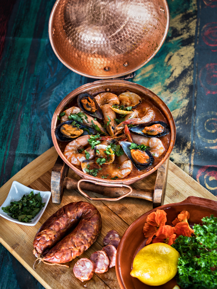 Hand-Hammered Portuguese Copper Cataplana