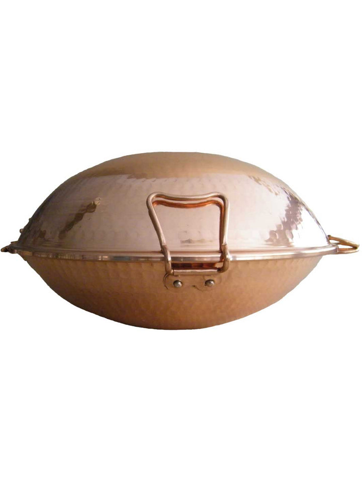 Hand-Hammered Portuguese Copper Cataplana