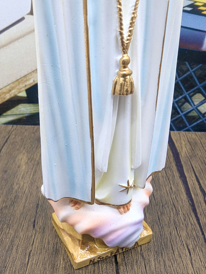 8 Inch Our Lady of Fatima Statue Made in Portugal