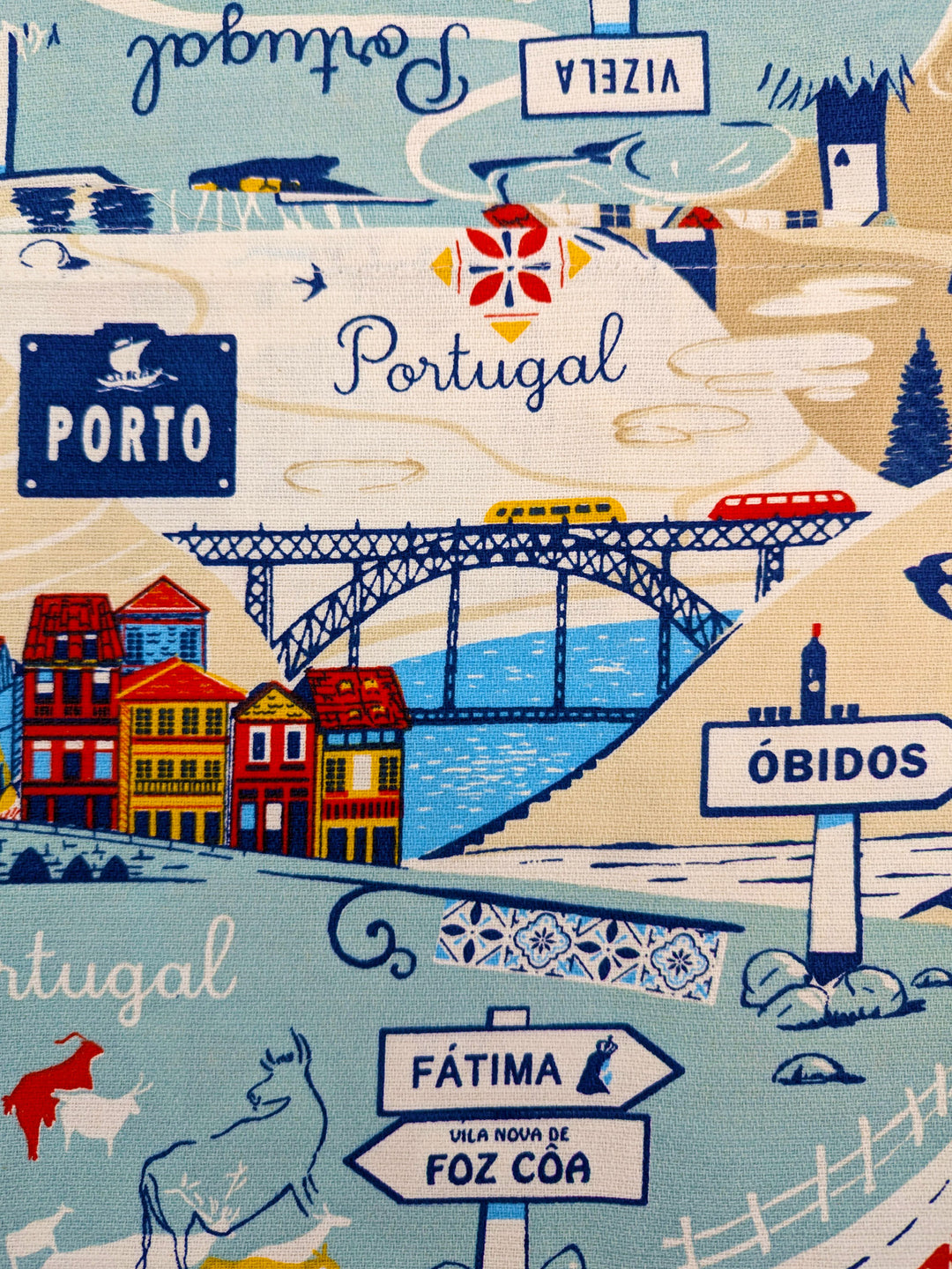 Portuguese Tablecloth - Paths of Portugal Collection