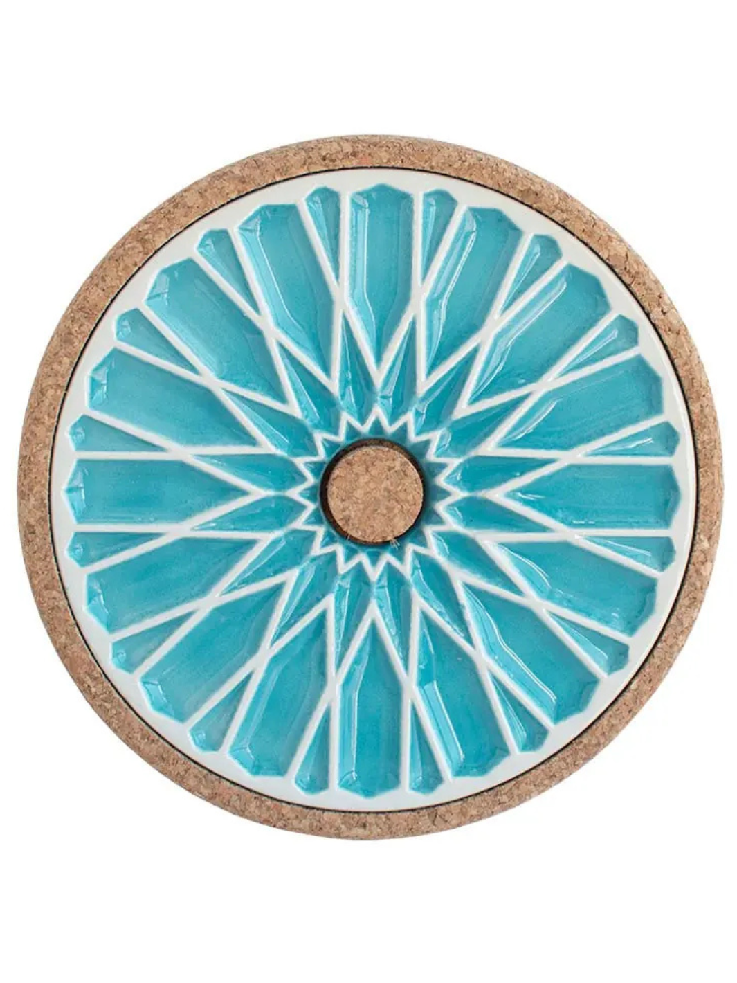 Alicatos Ceramic Trivet with Cork Base