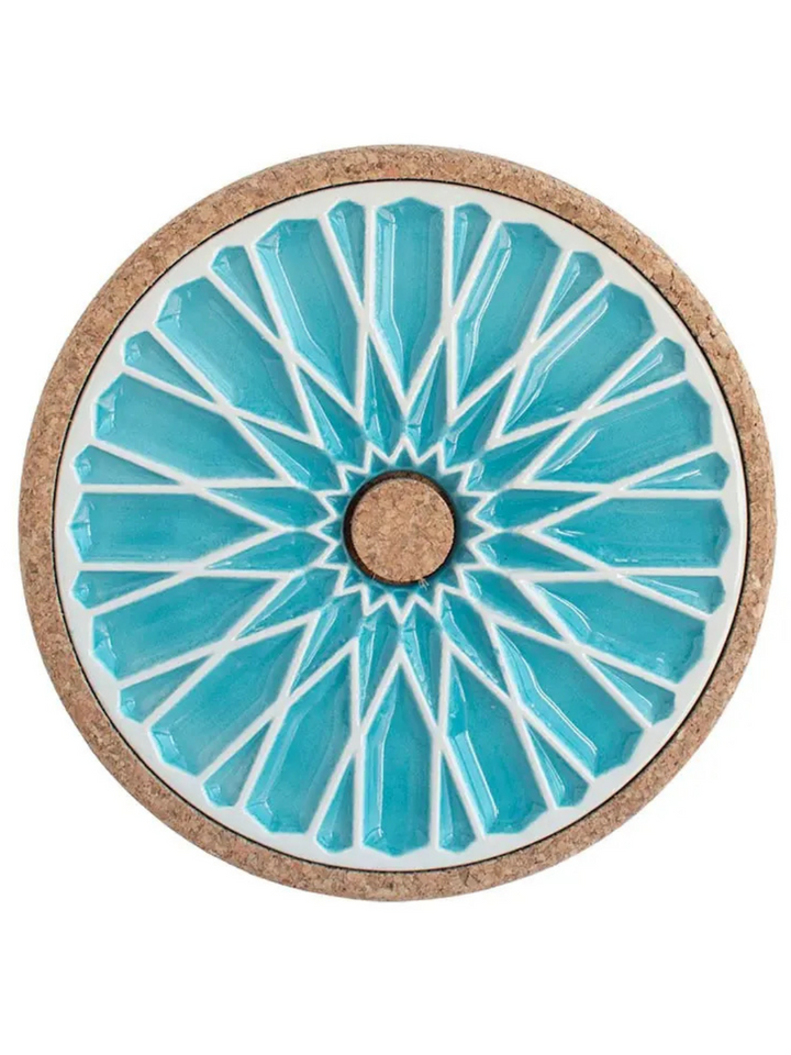 Alicatos Ceramic Trivet with Cork Base