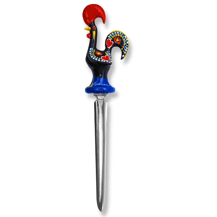 Aluminum Portuguese Rooster Letter Opener Envelope Slitter