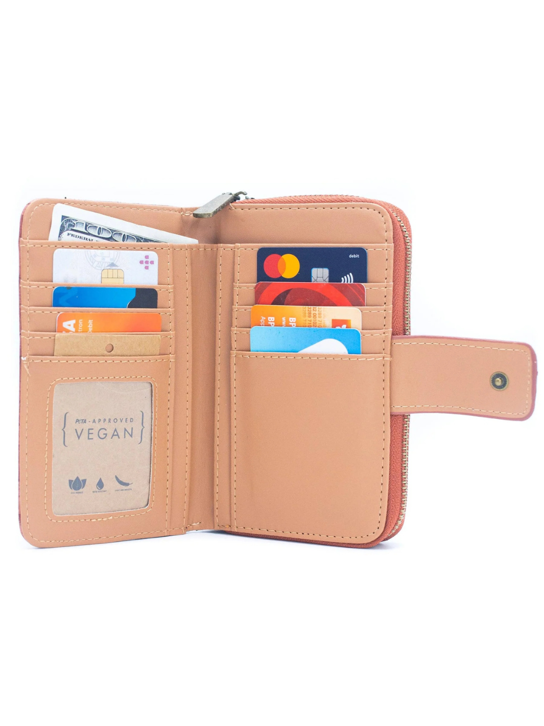 Blue Cork Wallet for Women