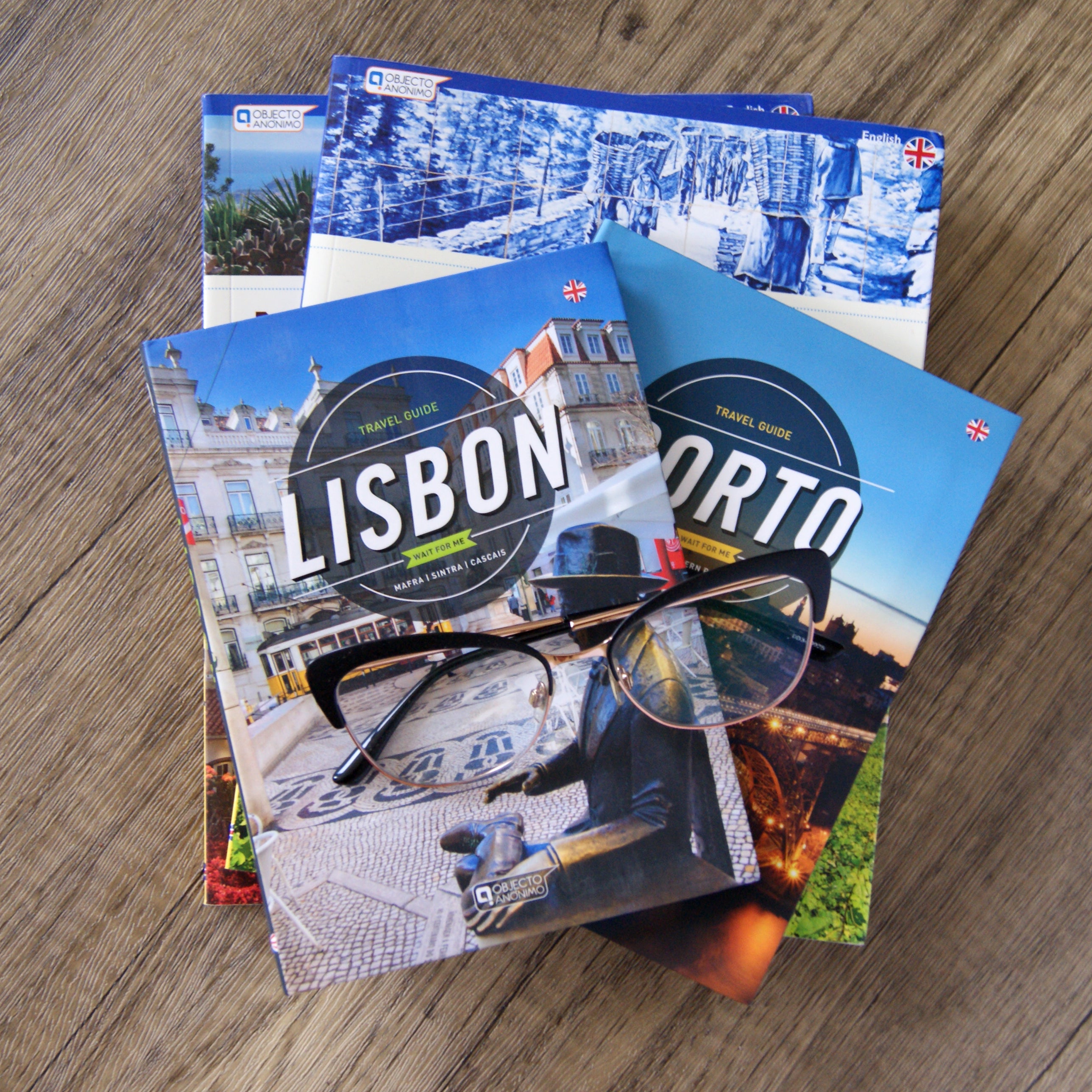 Cookbooks and travel guides written in Portugal and translated to english.