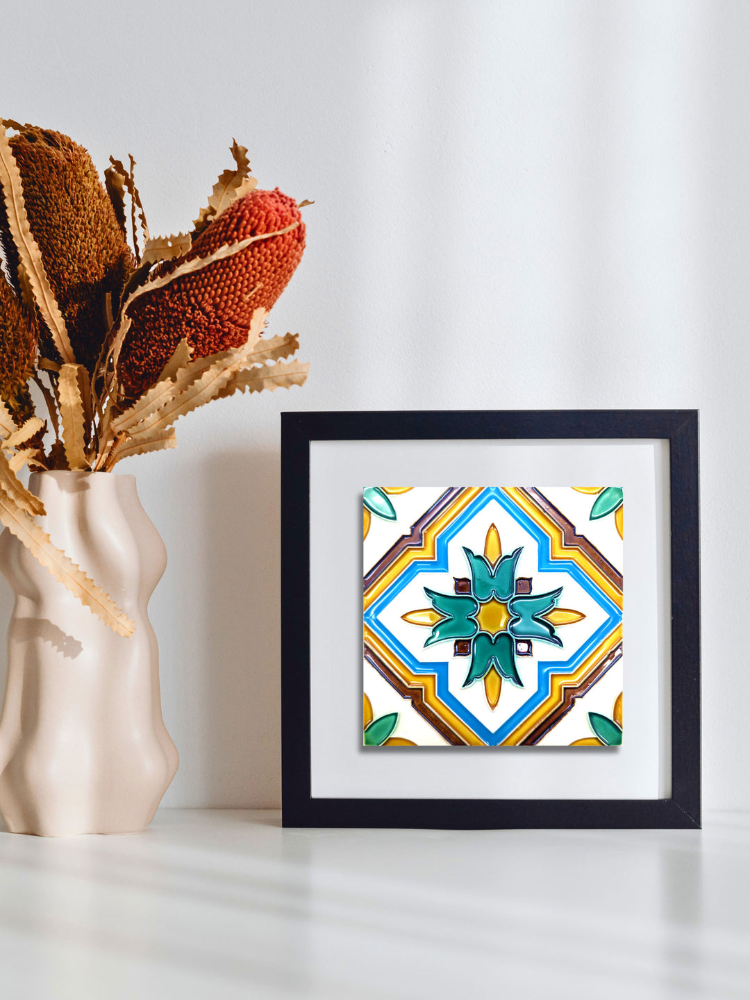 Decorative Hand Painted Portuguese Ceramic Tiles