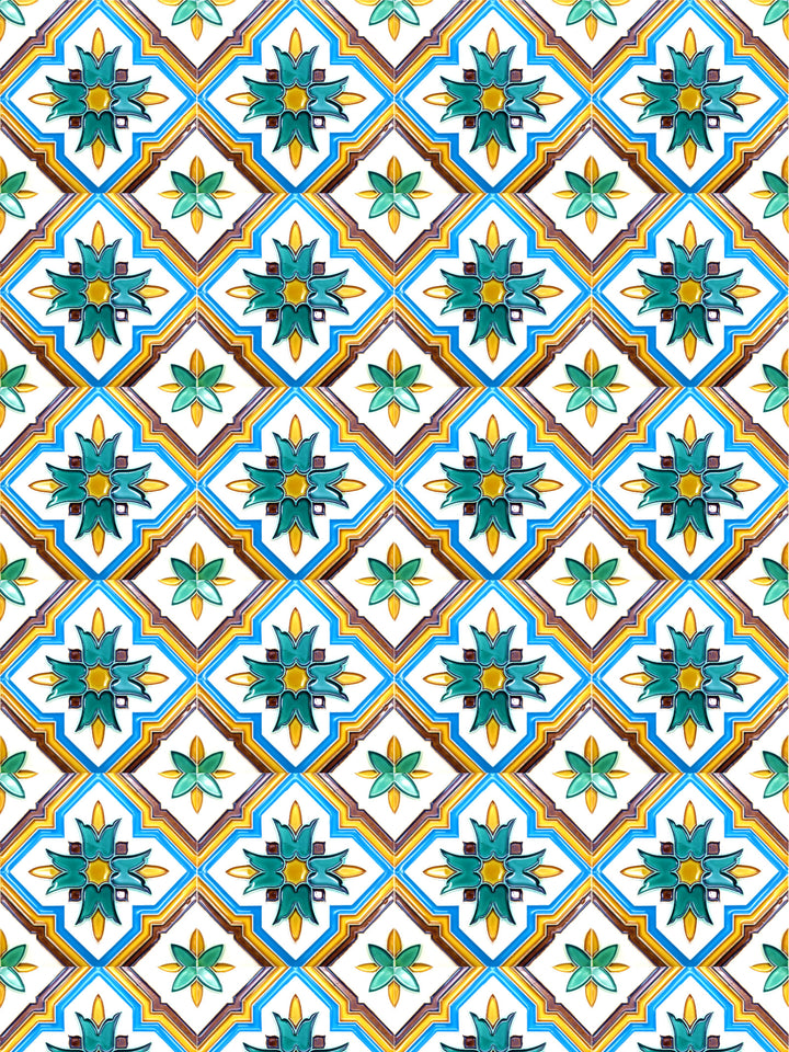 Decorative Hand Painted Portuguese Ceramic Tiles