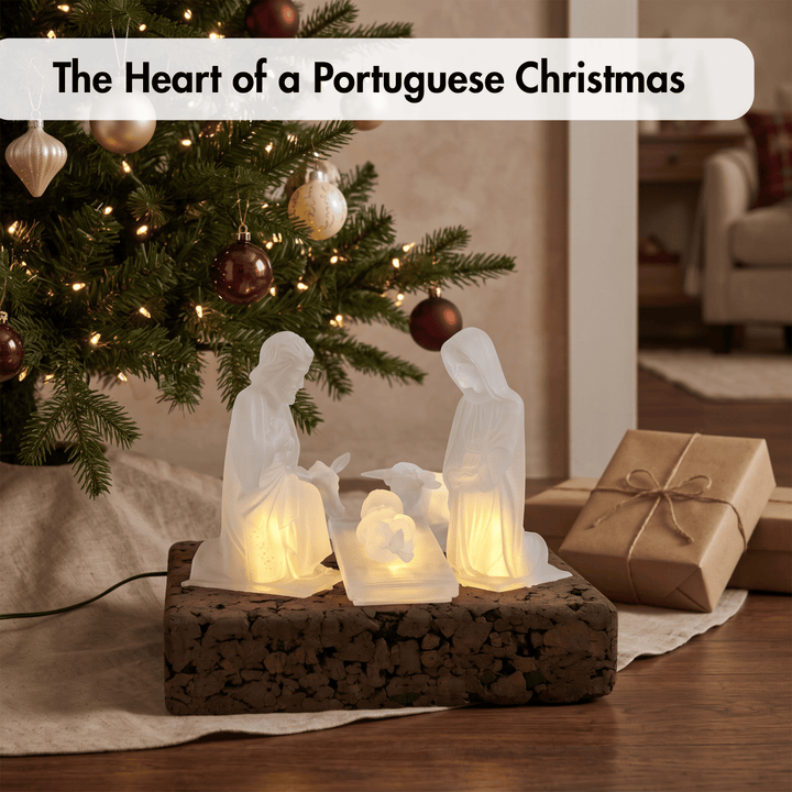 Electric Traditional Portuguese Nativity Scene Set of 5 Pieces