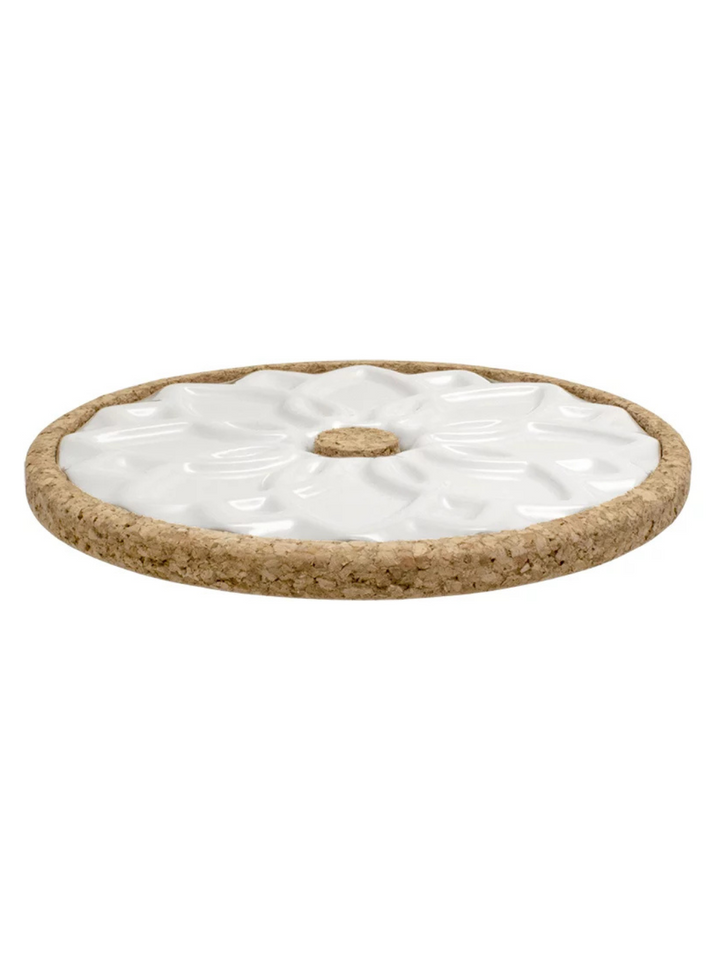 Elvira Ceramic Trivet with Cork Base