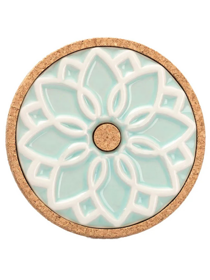 Elvira Ceramic Trivet with Cork Base