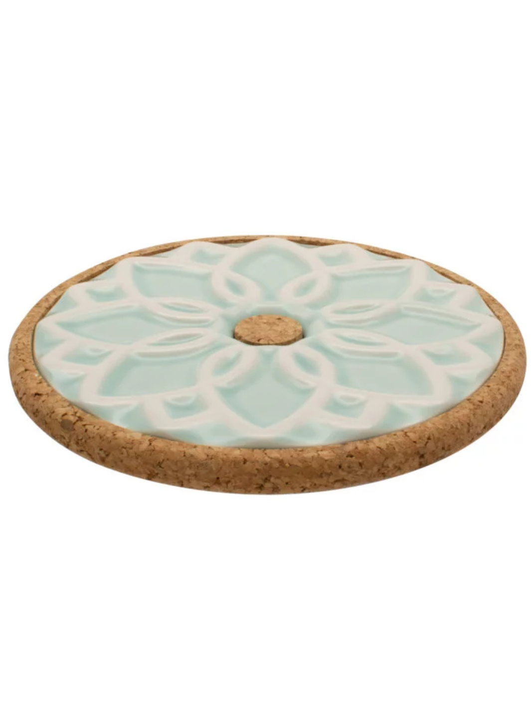 Elvira Ceramic Trivet with Cork Base