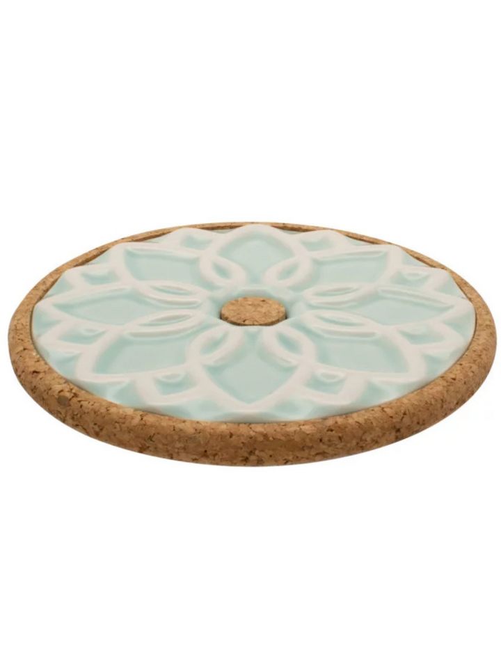 Elvira Ceramic Trivet with Cork Base