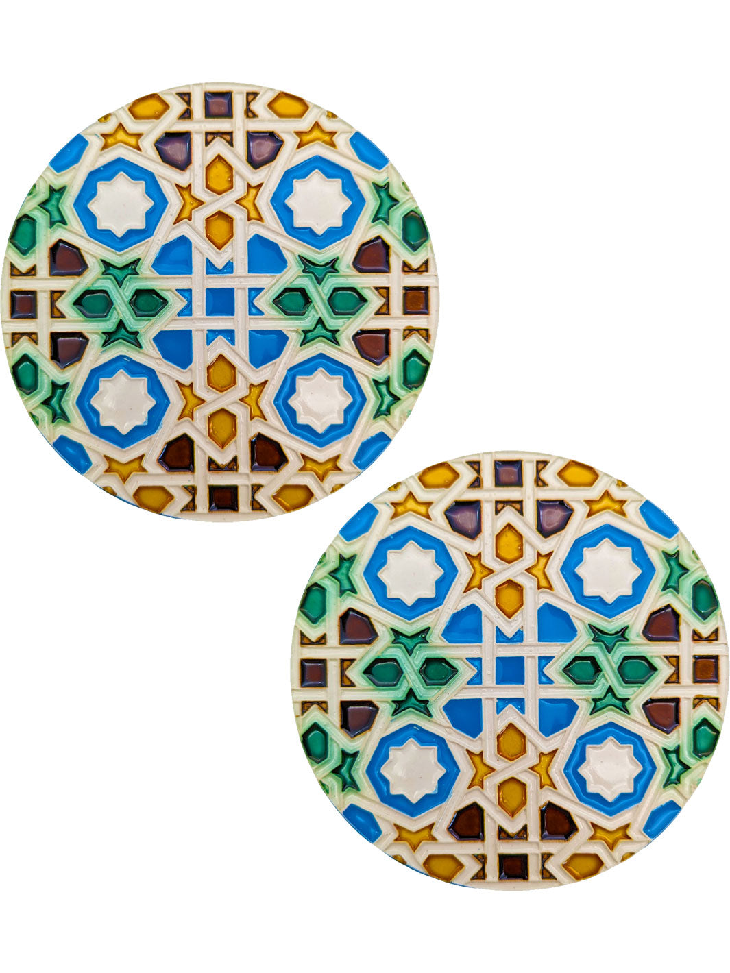 Taza esmaltada Corazón azulejos de Portugal - Factory Of Riojans