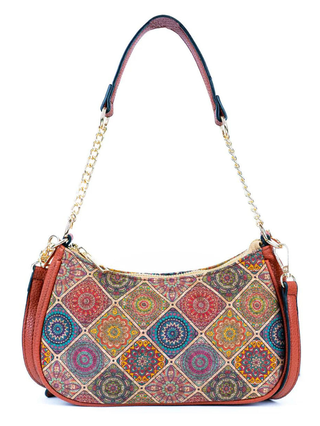 Handmade Bohemian Chic Portuguese Cork Crossbody Bag