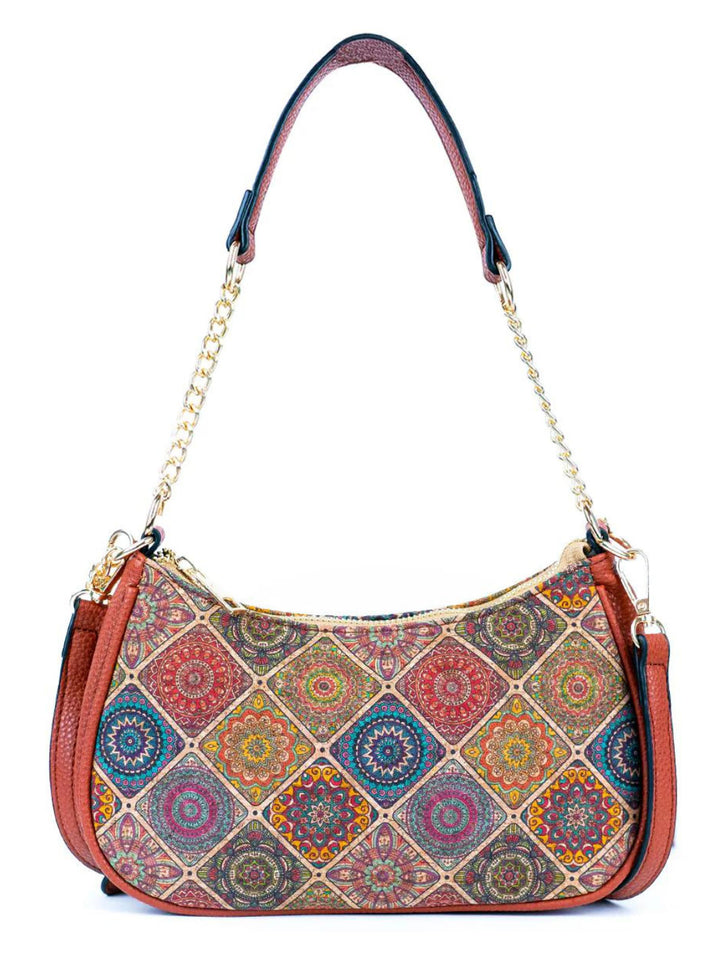 Handmade Bohemian Chic Portuguese Cork Crossbody Bag