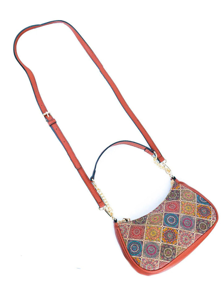 Handmade Bohemian Chic Portuguese Cork Crossbody Bag